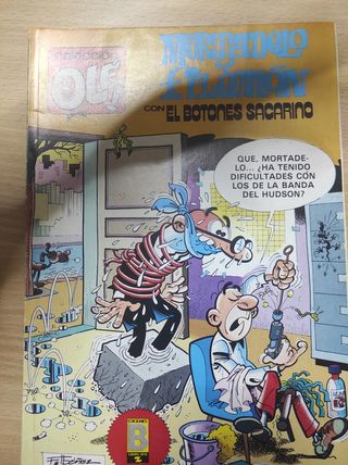 6 Tebeos de Mortadelo y Filemón 1989 (1° edición)