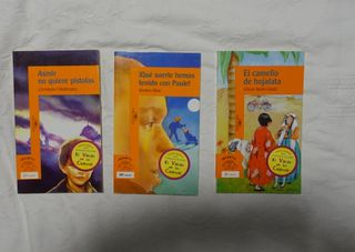 3 Libros para niños de 10 años. Nuevos.