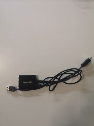  2 Cables conexion VGA a HDMI