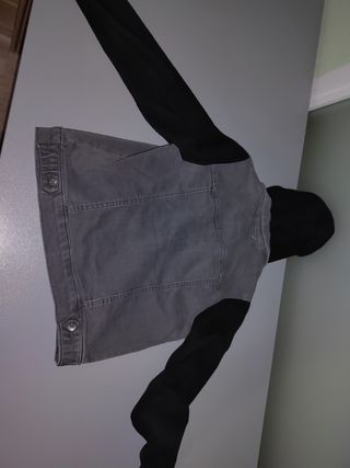 Chaqueta vaquera sudadera niño