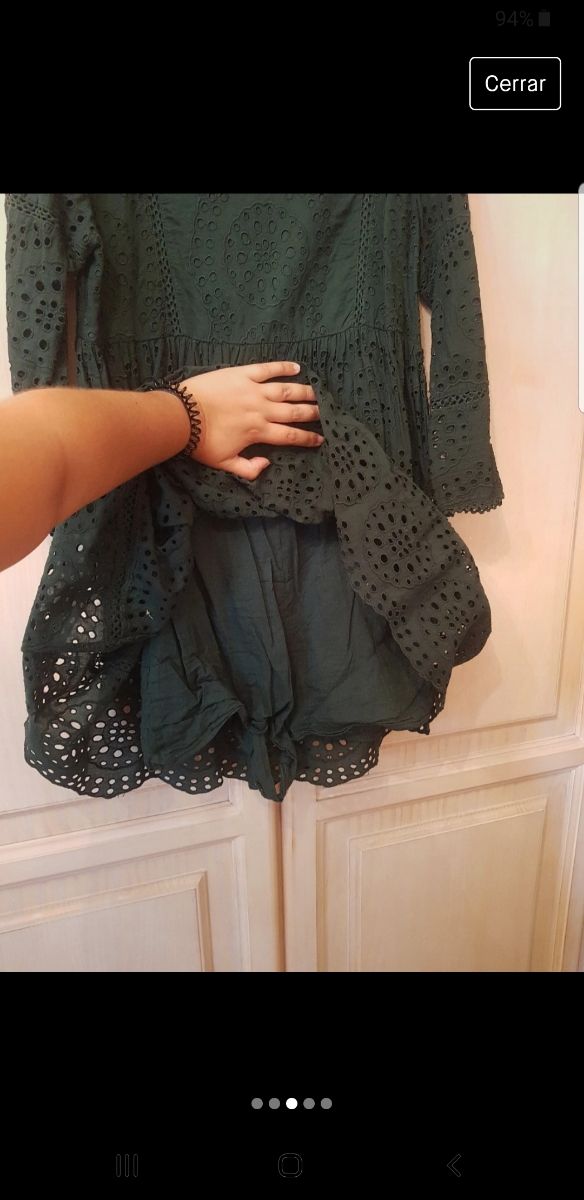 Vestido-mono de Zara