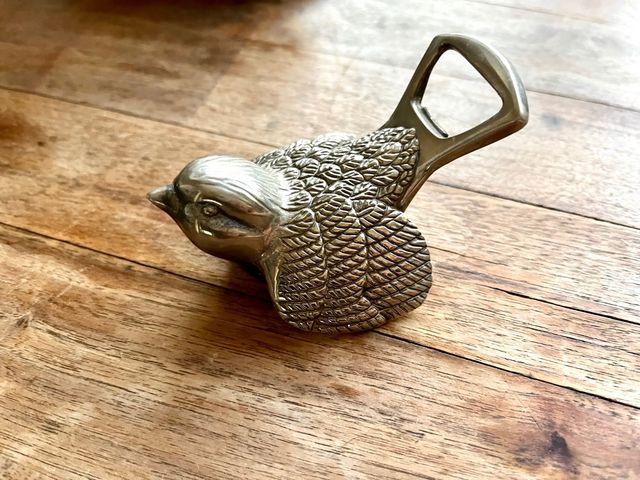 Apribottiglie vintage con tappo anni '80/'90