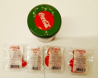 Decorazioni Natalizie Coca Cola + barattolo