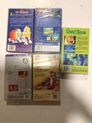 Lote peliculas VHS