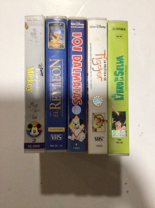 Lote peliculas VHS