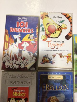 Lote peliculas VHS