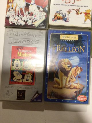 Lote peliculas VHS