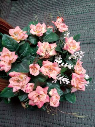 Jarrón con flores
