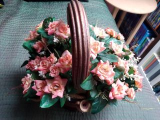 Jarrón con flores