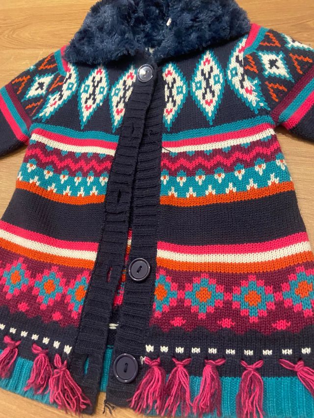 Chaqueta tricot Zara Talla 2 años