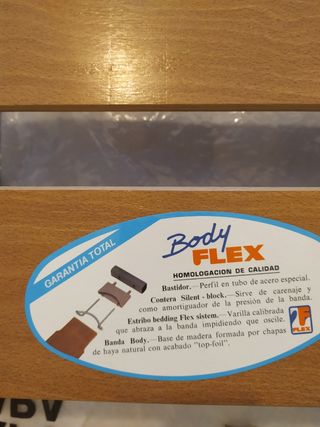 Somier Flex  1,05mx 1,90 m.