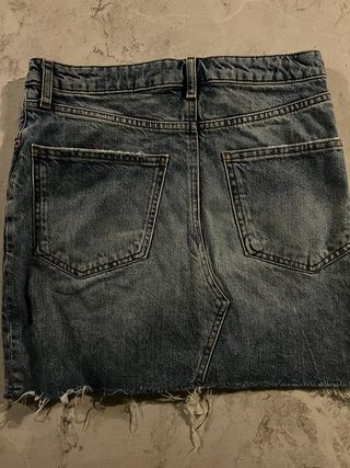 Falda vaquera corta