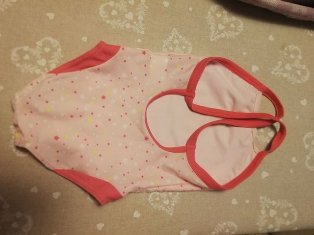 Costume piscina intero da bambina 4 anni