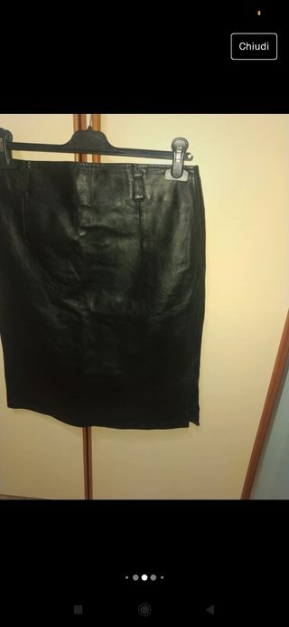 Gonna in pelle Conbipel