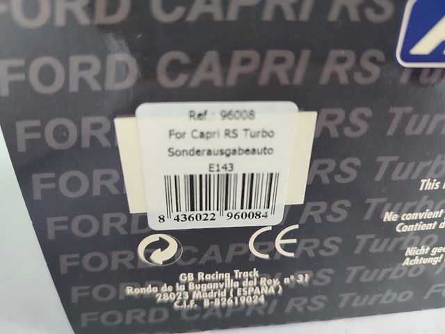 FLY FORD CAPRI SPECIAL EDITION NUEVO SLOT