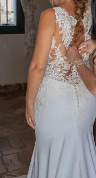 Vestido novia Pronovias precio 2090€