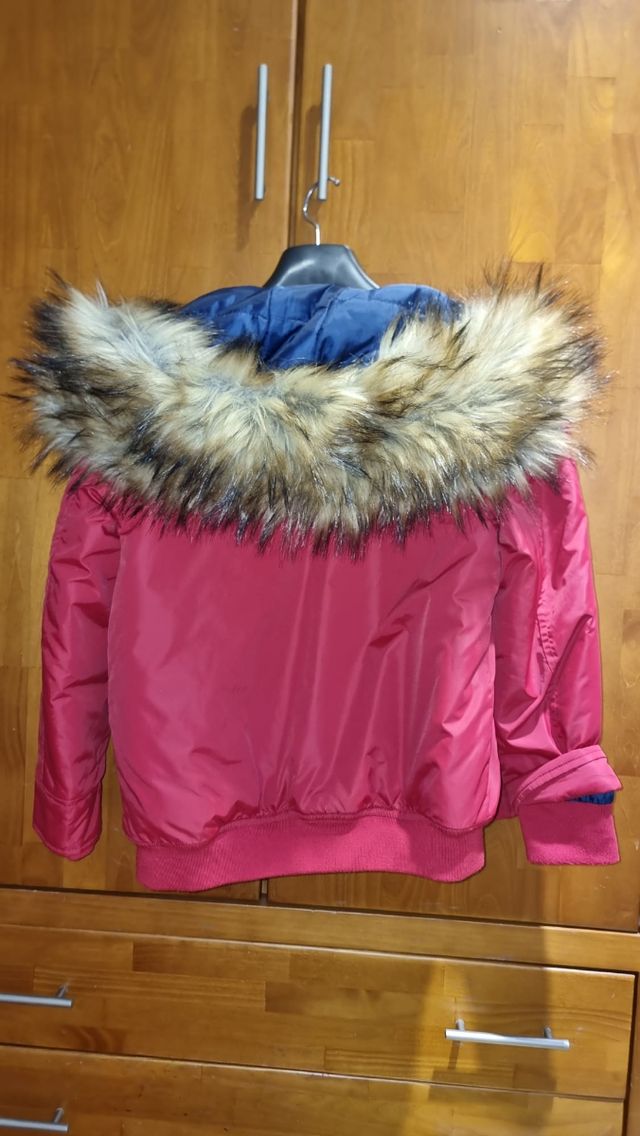 Chaqueta Pepe Jeans granate para niños 10, 12 años