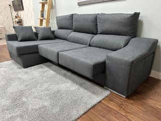 SOFÁ CHAISELONGUE GRANDE DE LUJO