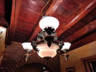 Lámpara de techo en bronce. Oportunidad