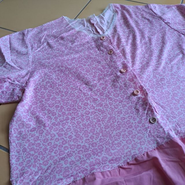 Camicia da notte vintage anni 1970. Sartoriale