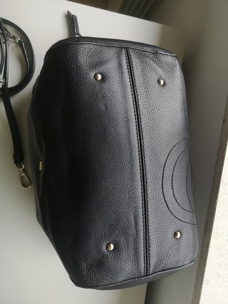 Bolso Piel Negro Purificación García