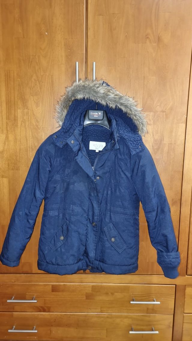 Chaqueta para niño con forro polar 7-8años