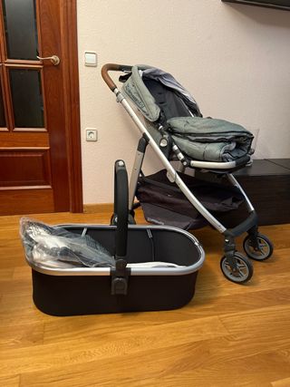 cochecito uppababy cruz verde + capazo