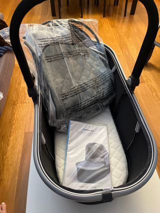 cochecito uppababy cruz verde + capazo