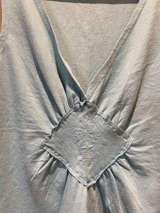 Camiseta azul de Coronel Tapiocca