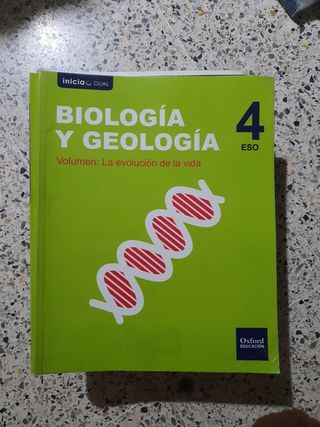 libro biología 4eso