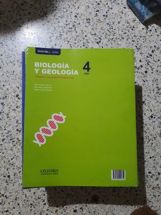 libro biología 4eso
