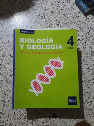 libro biología 4eso