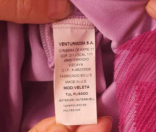 Vestido de mujer de ceremonia talla 40