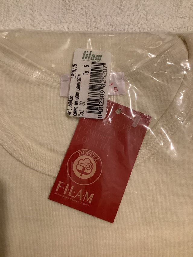 maglia intima uomo Filam