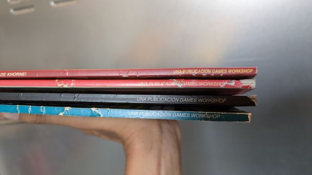 Revistas Warhammer White Dwarf antiguas