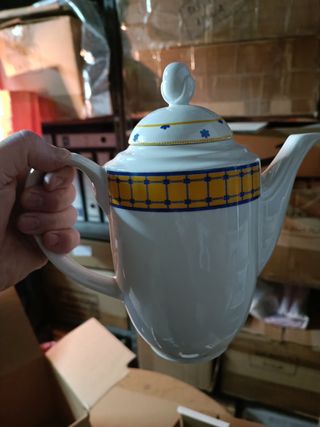 JUEGO DE CAFE Y TE PORCELANA