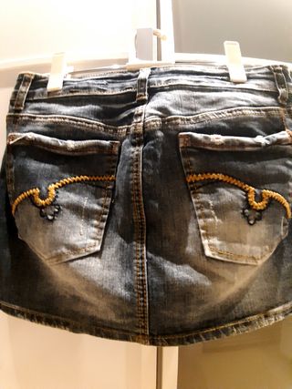 FALDA MINI TEJANA