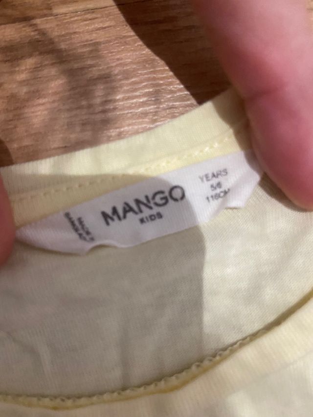 Camiseta Mango Talla 5-6 años