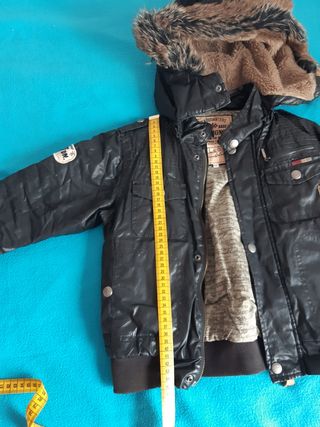 Chaqueta cuero de niño 6 años