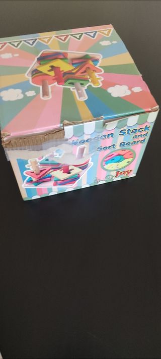 Juguete educativo madera 