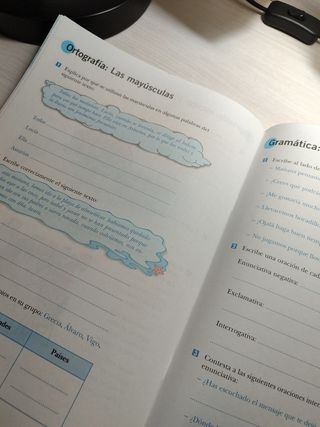 Libro de Lengua Primaria 4, Deja huella