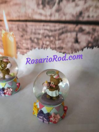 Bolas de Navidad agua