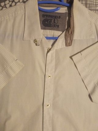 REBAJADA!!Camisa caballero manga corta.