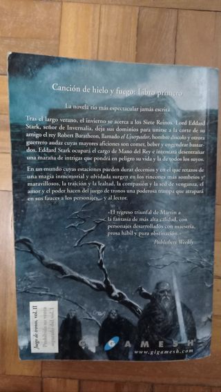 Juego de tronos. Volumen I y II