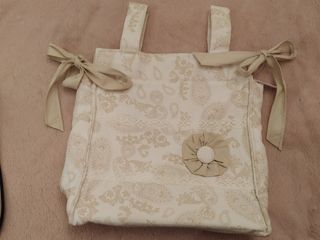 Bolso carro bebe beige
