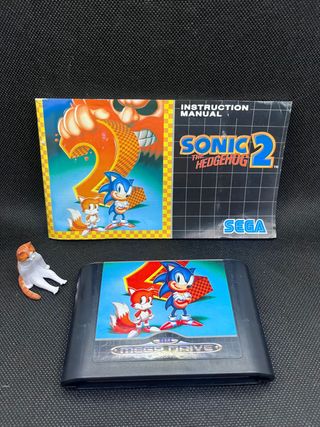 SONIC 2 THE HEDGEHOG SEGA MEGA DRIVE
