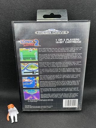 SONIC 2 THE HEDGEHOG SEGA MEGA DRIVE