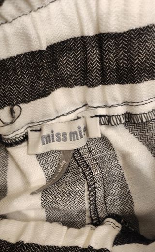 Bermuda de lino miss miss