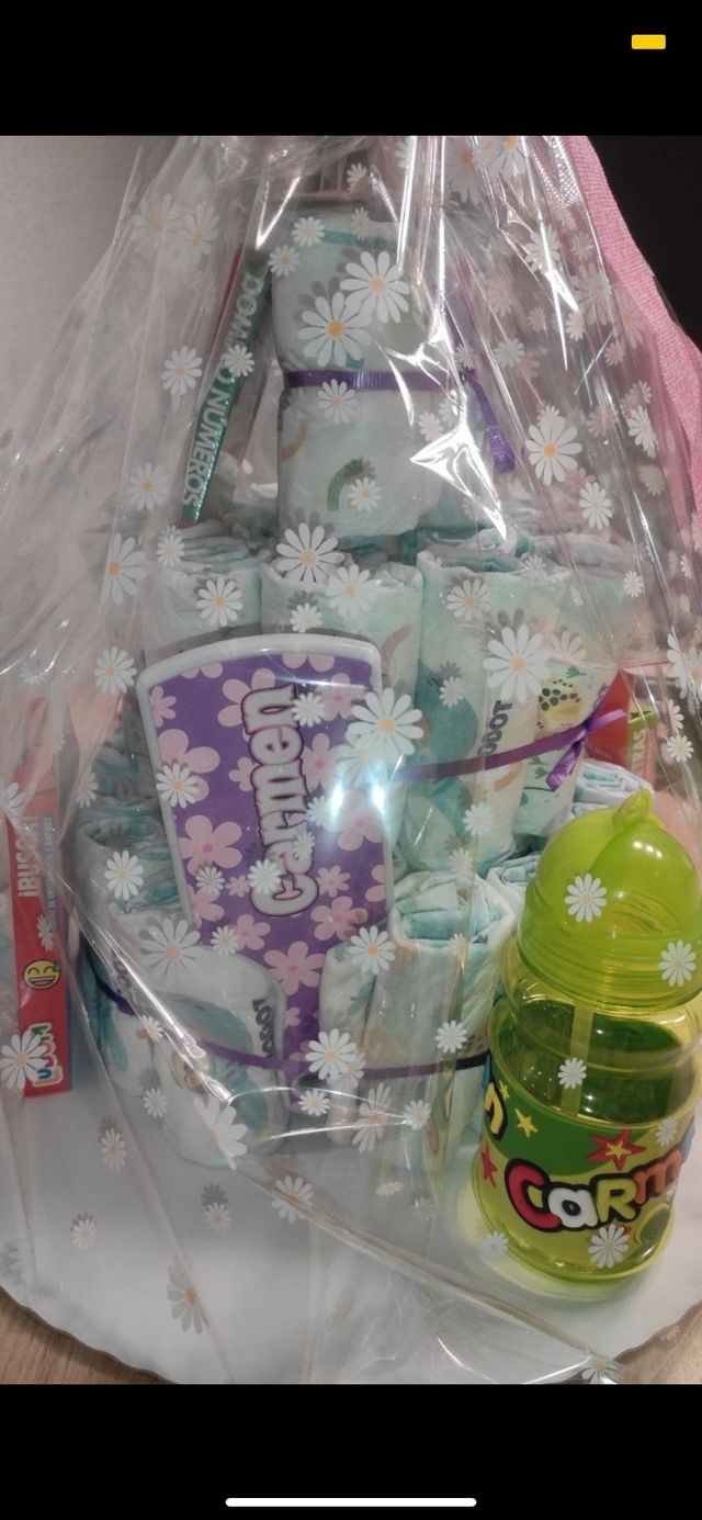 se hacen tarta pañales bebe