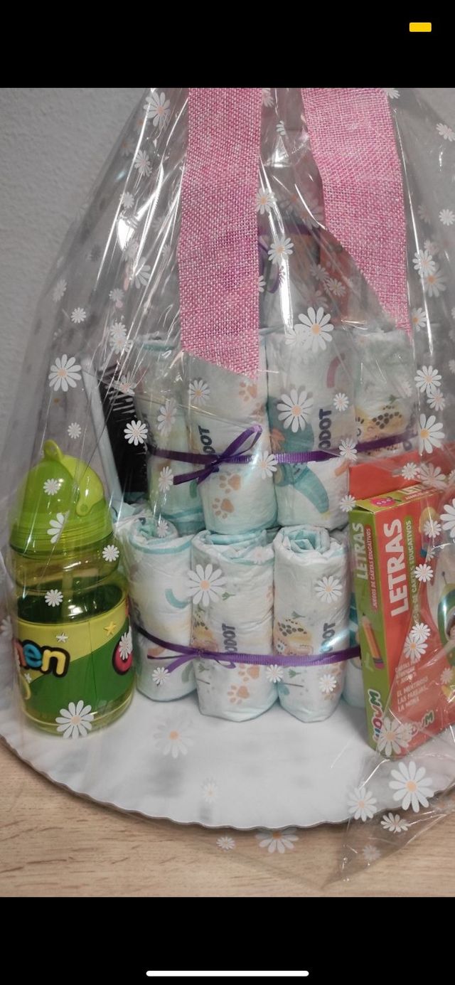 se hacen tarta pañales bebe